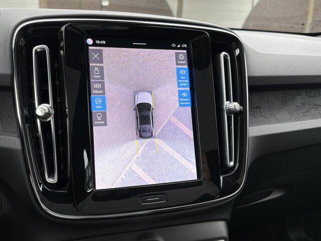 Volvo C40 Recharge Ultimate 69 kWh WAMTEPOMP | STOEL/STUURVERWARMING | SOH 93% | 360° CAMERA | ELEKTRISCHE ACHTERKLEP