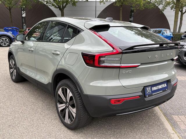 Volvo C40 Recharge Ultimate 69 kWh WAMTEPOMP | STOEL/STUURVERWARMING | SOH 93% | 360° CAMERA | ELEKTRISCHE ACHTERKLEP