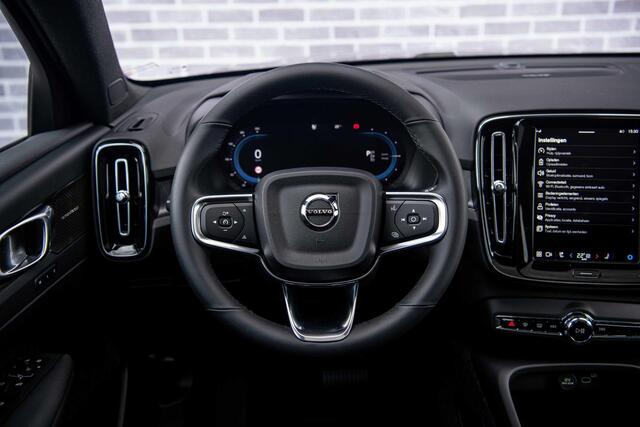 Volvo EC40 Single Motor Extended Range Ultra Black Edition | Pixel Led | Power Seats | Panoramadak | 360 Camera | Nubuck |