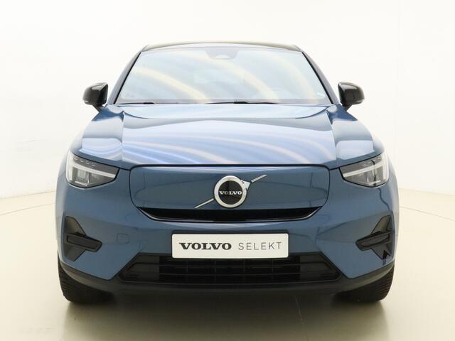 Volvo EC40 Extended Range Plus 82 kWh / DEMO / 3 Jaar gratis onderhoud / Nubuck / Getint glas / Warmtepomp / Stoel + Stuurw. Verwarming