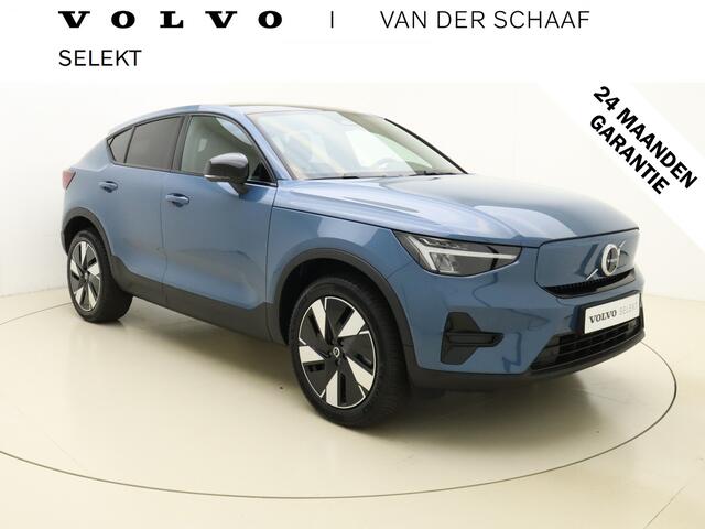 Volvo EC40 Extended Range Plus 82 kWh / El. Trekhaak / Nubuck / Getint glas / Gratis onderhoud t/m 17-01-2028 / Climate /