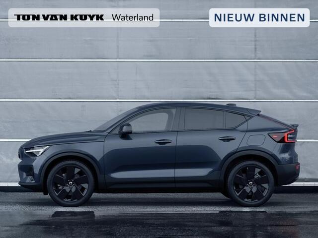 Volvo EC40 Single Motor Extended Range Plus Black Edition / Dak zwart / Privacy Glass / Microtech Nubuck bekleding