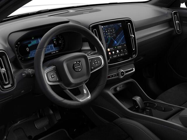 Volvo EC40 Single Motor Extended Range Plus Black Edition / Dak zwart / Privacy Glass / Microtech Nubuck bekleding