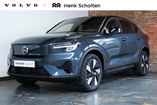 Volvo EC40 Single Motor Extended Range Ultra 82 kWh | 360° Parkeercamera | Electrische verstelbare voorstoelen | Parkeersensoren voor + achter | Stoelverwarming | Adaptive Cruise Control | Harman Kardon Premium Audio | 4-Seizoenenbanden | Google Infotainement