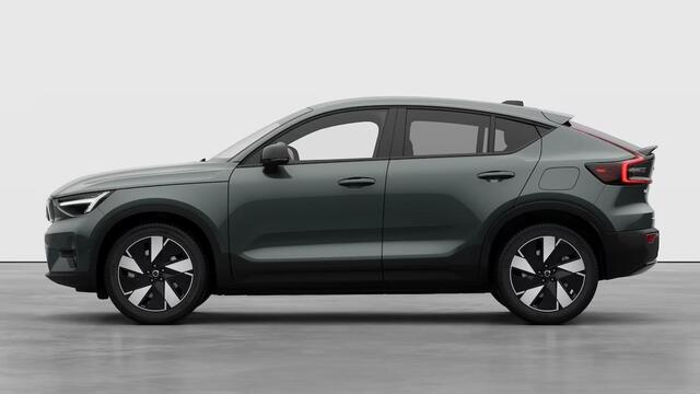 Volvo EC40 Single Motor Extended Range Plus 82 kWh |Trekhaak | Panoramadak | Keyless | Harman Kardon Audio | Elektrische Achterklep | 360 camera | Stoel-/Stuurverwarming | Adaptieve Cruise | Getint Glas | Luxe Bekleding |