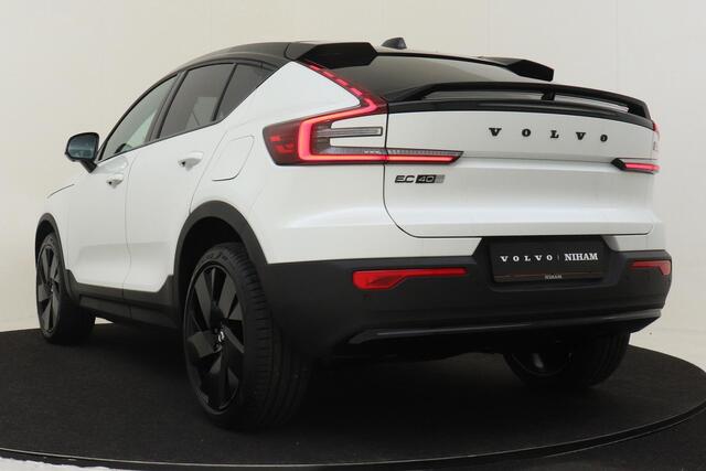 Volvo EC40 SINGLE MOTOR EXTENDED RANGE ULTRA BLACK ED. 82 kWh *FULL OPTIONS!* -PANO.DAK|HARMAN/KARDON|360°CAM|LIGHTING|POWER-SEATS|20"