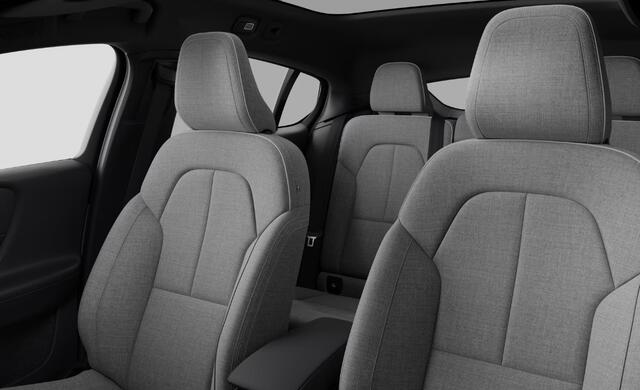 Volvo EC40 442PK Automaat Twin Performance Ultra Europa / Lightning / Panoramadak / Adaptive cruise control / 360 Camera / Elektrisch bedienbare stoelen met geheugen / Apple Carplay / Android auto /