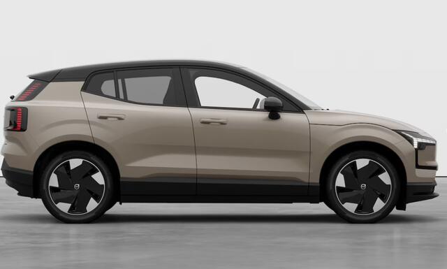 Volvo EX30 272PK Automaat Single Motor Ext. Range Plus Europa / Elektrische stoelen met geheugen / Stoel - en stuurwielverwarming / Harman Kardon audio / Elektrische achterklep / Keyless entry / Adaptieve Cruise Control / BLIS / Dodehoek Detectie / Parkeersensoren v