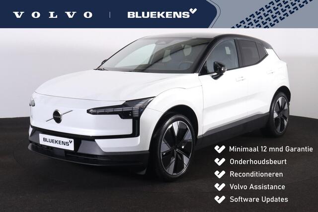 Volvo EX30 Extended Range Plus 69 kWh Adaptive Cruise Control - Climate pack - Parkeercamera achter - Elektrisch bedienbare voorstoelen - Verwarmde voorstoelen & stuur - Parkeersensoren voor & achter - Draadloze tel. lader - Extra getint glas - 20' LMV
