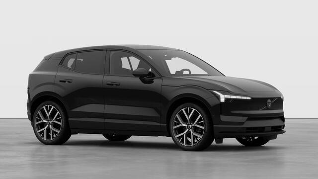 Volvo EX30 Single Motor Ext Range Ultra Black Ed Euro 69 kWh | Elektrisch Verstelbare Voorstoelen | Stuur-/Stoelverwarming | 360 Camera | Panoramadak | Park Pilot Assist | | Adaptieve Cruise Control | BLIS | Getint Glas |