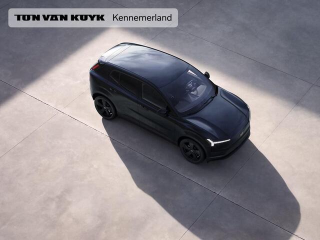 Volvo EX30 Single Motor Ext Range Plus Black Ed Europa 69 kWh / Elek. verstelbare stoelen / Voorstoelen + stuur verwarmd / Harman Kardon / Camera achter / Pilot assist + ACC /