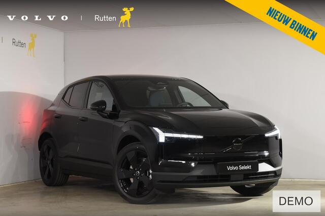 Volvo EX30 272PK Single Motor Extended Range Europa Black Edition 69 kWh / Adaptive Cruise control / Extra getint glas / Climate Pack / Achteruitrijcamera / Elektrisch verstelbare stoelen / Parkeersensoren V+A