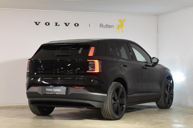 Volvo EX30 272PK Single Motor Extended Range Europa Black Edition 69 kWh / Adaptive Cruise control / Extra getint glas / Climate Pack / Achteruitrijcamera / Elektrisch verstelbare stoelen / Parkeersensoren V+A