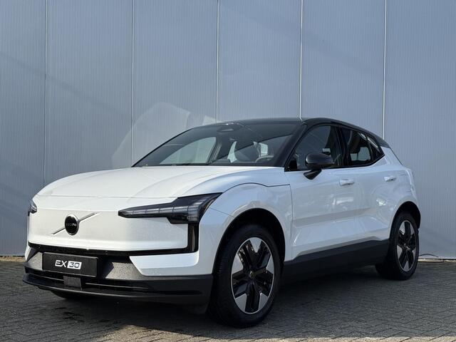 Volvo EX30 Single Motor 50kWh Plus | Stoel- en stuurwiel verwarming | Premium audio by Harman Kardon | Achteruitrijcamera | Apple Carplay/Android auto | Elektrisch bedienbare achterklep | DAB radio | 18 inch lichtmetalen velgen