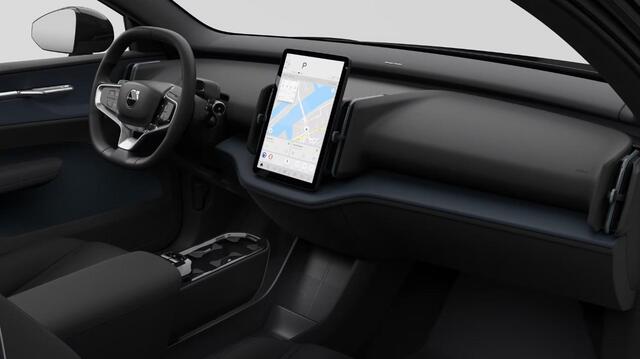 Volvo EX30 P5 Long Range Plus Black Edition Europa 69 kWh | Google | Long Range | Stoel-/Stuurverwarming | Warmtepomp | Sfeerverlichting | Draadloos Opladen Telefoon | Camera | Getint Glas | Elek. Stoelen | Park Assist | DAB | LED Koplampen | 19" LM