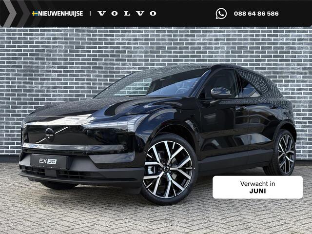 Volvo EX30 P5 Long Range Plus Black Edition Europa 69 kWh | Harman Kardon | Power Seats | Stoel en Stuurverwarming | Keyless Entry | Donker Glas |