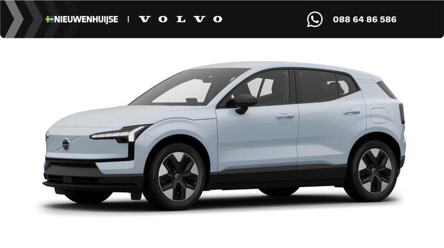 Volvo EX30 P3 Plus Europa 51 kWh | Snel Leverbaar | Elektrisch verstelbare voorstoelen | Stuur en Stoelverwarming | Harman/Kardon | Keyless | BLIS | Pilot Assist | Parkeercamera |