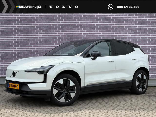 Volvo EX30 Single Motor Plus 51 kWh | Trekhaak | Elektrisch Verstelbare Voorstoelen | Harman Kardon Audio | Stoelverwarming | Achteruitrijcamera | Google Maps Navigatie | Apple Carplay | Android Auto | Elektrische Achterklep