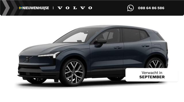 Volvo EX30 P5 Long Range Plus Black Edition Europa 69 kWh | Black Interieur | 20" | Elektrische voorstoelen | Stoel & Stuurverwarming | Harman/Kardon |