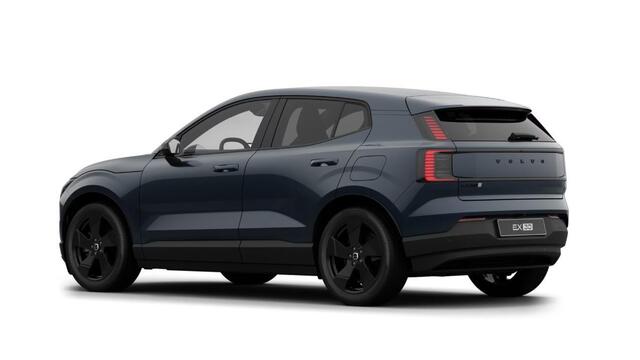 Volvo EX30 P5 Long Range Plus Black Edition Europa 69 kWh | Adaptive Cruise Control | Black Interieur | Stoel + Stuurverwarming | elektr. stoelen | camera | Getint Glas | Harman Kardon Audio | BLIS Dodehoek Detectie |