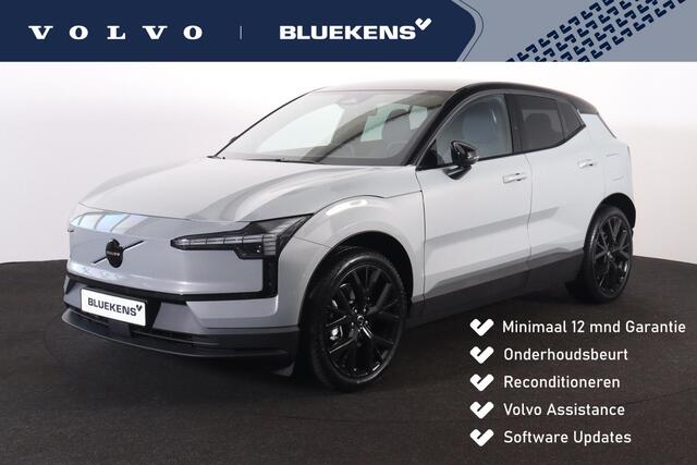 Volvo EX30 P5 Long Range Plus Europa - Black Edition - Adaptive Cruise Control - Harman/Kardon audio - Parkeercamera achter - Elektrisch bedienbare voorstoelen - Verwarmde voorstoelen & stuur - Parkeersensoren voor & achter - Draadloze tel. lader - 20' LMV