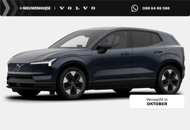 Volvo EX30 P3 Long Range Plus Europa 69 kWh | Google | Long Range | Getint Glas | Harman/Kardon Audio | Power Seats | Stoel & Stuurverwarming | Digital Key | Camera | 18 inch Lichtmetalen Velgen