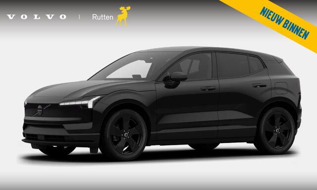 Volvo EX30 P5 Ext. Range Plus Black Edition Europa 69 kWh / Adaptive Cruise Control / Harman Kardon / Extra getint glas / Stoelverwarming / Stuurverwarming / Achteruitrijcamera / Elektrisch verstelbare stoelen /