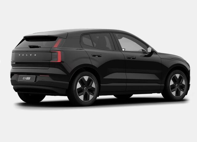Volvo EX30 P5 Long Range Plus Europa 69 kWh | Google | Black interieur | Adaptieve Cruise Control | Keyless | Stoel-/Stuurverwarming | DAB | Draadloos Opladen Telefoon | Elek. Stoelen | Camera | LED Koplampen | Sfeerverlichting | Dodehoekdetectie | Park Assist | 18" LM
