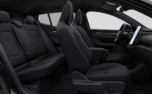 Volvo EX30 P5 Long Range Plus Europa 69 kWh | Google | Black interieur | Adaptieve Cruise Control | Keyless | Stoel-/Stuurverwarming | DAB | Draadloos Opladen Telefoon | Elek. Stoelen | Camera | LED Koplampen | Sfeerverlichting | Dodehoekdetectie | Park Assist | 18" LM