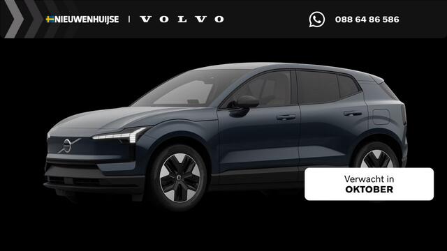 Volvo EX30 P3 Long Range Plus Europa 69 kWh | Harvest interieur | Google | Long Range | Getint Glas | Harman/Kardon Audio | Power Seats | Stoel & Stuurverwarming | Digital Key | Camera |