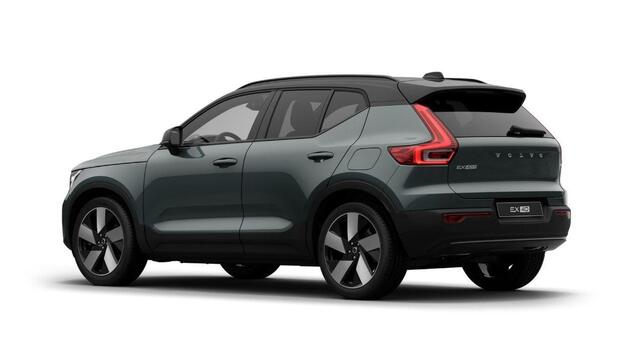Volvo EX40 Single Motor Extended Range Plus 82 kWh / Lounge pakket / Extra getint glas / Panoramadak / 360 Camera / 20''velgen / zwart dak