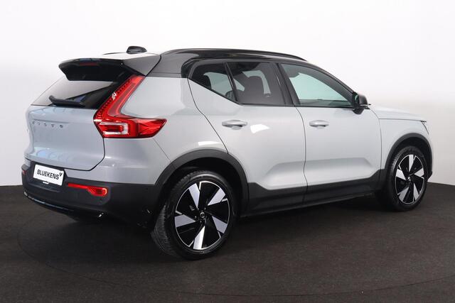 Volvo EX40 Performance Ultra 82 kWh - Panorama/schuifdak - IntelliSafe Assist & Surround - 360º Camera - Harman/Kardon audio - Verwarmde voorstoelen, stuur & achterbank - Parkeersensoren voor & achter - Elektr. bedienb. voorstoelen met geheugen links - Draadloze tel