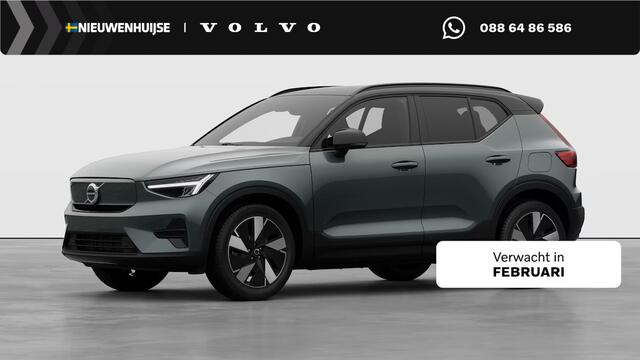 Volvo EX40 Single Motor Plus Europe 70 kWh | Stoel/stuurverwarming | Draadloze telefoon lader | DAB | Harman/Kardon | Parkeercamera | Adaptieve cruise control | Pilot assist | Keyless entry/drive |