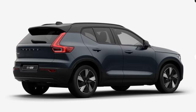 Volvo EX40 Single Motor Extended Range Plus Europa 82 kWh Europa | Harman/Kardon | Power Seats | BLIS | Adaptive Cruise Control | Stoelverwarming voor & achter | Stuurverwarming | Warmtepomp | Getint Glas |