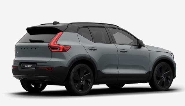 Volvo EX40 Single Motor Extended Range Ultra Black Edition Europa | Donker Glas | Panoramadak | Power Seats | Harman Kardon | 360 Camera |