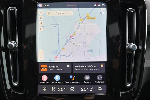 Volvo EX40 Single Motor Extended Range Ultra Black Ed. 82 kWh - Panoramadak - IntelliSafe Assist & Surround - 360º Camera - Harman/Kardon audio - Verwarmde voorstoelen & stuur - Parkeersensoren voor & achter - Elektr. bedienb. voorstoelen met geheugen links - Draadl