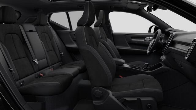 Volvo EX40 252PK Single Motor Extended Range 82 kWh Plus / Lounge Pakket / Panoramadak / Extra getint glas / MicroTech/Nubuck bekleding
