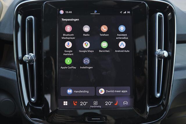 Volvo EX40 Performance Ultra 82 kWh - Panorama/schuifdak - IntelliSafe Assist & Surround - 360º Camera - Harman/Kardon audio - Verwarmde voorstoelen, stuur & achterbank - Parkeersensoren voor & achter - Elektr. bedienb. voorstoelen met geheugen links - Draadloze tel