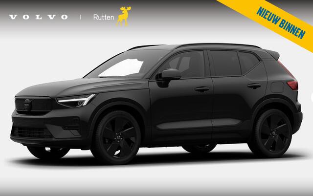 Volvo EX40 Twin Motor Ultra Black Edition Europa 82 kWh Panoramadak / Adaptive cruise control / 360 Camera / Elektrisch bedienbare stoelen met geheugen / Apple Carplay / Android auto /