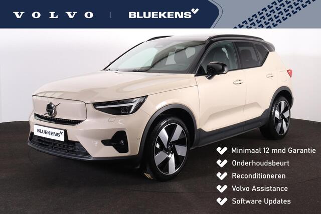 Volvo EX40 Twin Performance Ultra - Panorama/schuifdak - IntelliSafe Assist & Surround - 360º Camera - Harman/Kardon audio - Verwarmde voorstoelen, stuur & achterbank - Parkeersensoren voor & achter - Draadloze tel. lader - Warmtepomp - Extra getint glas - 20' LMV