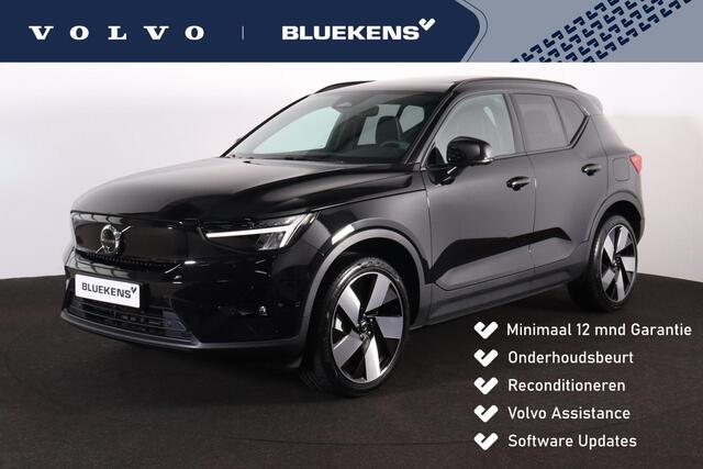 Volvo EX40 Performance Ultra 82 kWh - Panorama/schuifdak - IntelliSafe Assist & Surround - 360º Camera - Harman/Kardon audio - Verwarmde voorstoelen, stuur & achterbank - Parkeersensoren voor & achter - Elektr. bedienb. voorstoelen met geheugen links - Draadloze tel. lader - Warmtepomp - Extra getint glas - Inklapbare trekhaak - 20' LMV