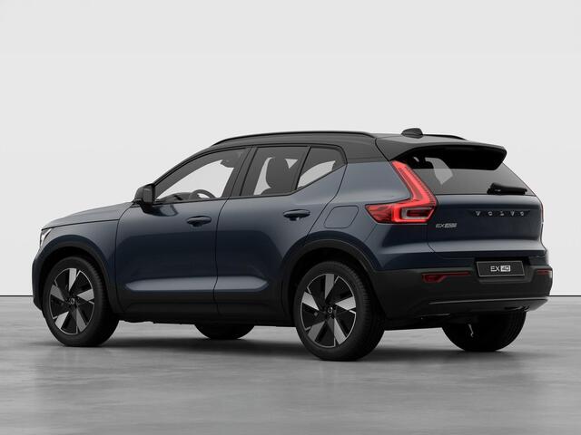 Volvo EX40 Single Motor Extended Range Plus Europa 82 kWh Dak Hoogglans zwart, extra getint glas