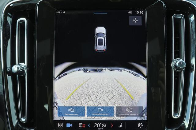 Volvo EX40 Extended Range Plus 82 kWh - IntelliSafe Assist & Surround - Parkeercamera achter - Verwarmde voorstoelen & stuur - Parkeersensoren voor & achter - Draadloze tel. lader - Inklapbare trekhaak - 19' LMV