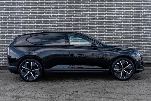 Volvo EX60 P10 AWD Ultra 95 kWh | 2.400 KG Trekgewicht | Google | Bowers & Wilkins Audio | Stoelventilatie | 360 Camera | HD Pixel LED Koplampen | Elektrochromatisch Panoramadak | Stoel-/Stuurverwarming | Getint Glas | Dodehoekdetectie | Pilot Assist Pack | Elek. Achterklep | 21" LM
