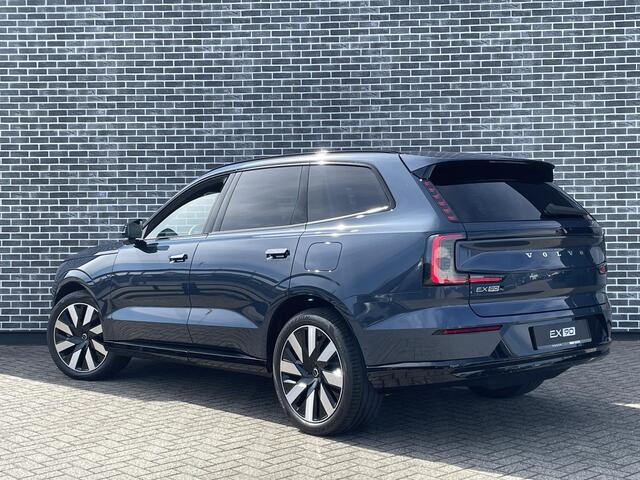 Volvo EX90 Twin Motor Ultra 7p. 111 kWh | Bowers en Wilkins Audio | Luchtvering | 7-zits | 360 camera | Dodehoekdetectie | Panoramadak | Sfeerverlichting | Stoel & stuurverwarming |