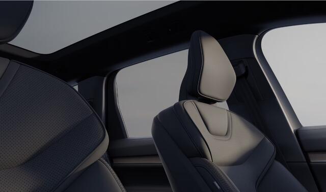 Volvo EX90 456PK Automaat Twin Motor Ultra 7p. 106 kWh / Panoramadak / Luchtvering / Head-up display / Stoelverwarming en stuurwielverwarming / Massagestoelen / Memory seats / Adaptive cruise control / 360 Camera / elektrische achterklep