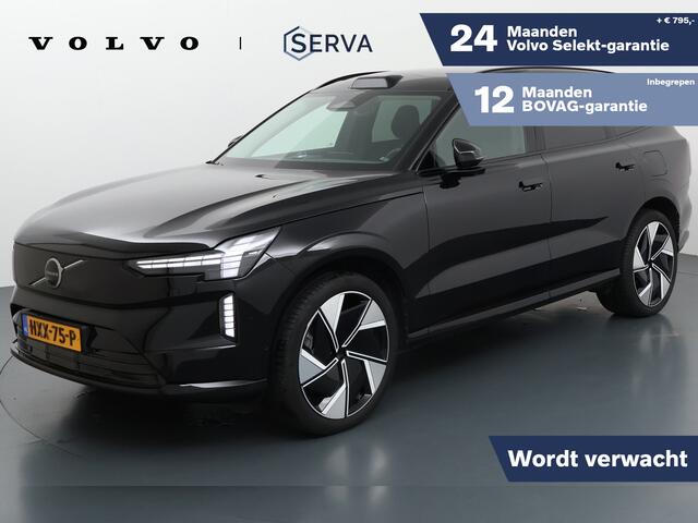 Volvo EX90 Twin Motor Performance Ultra 7p. 111 kWh | Panoramadak | 360° camera | Bowers & Wilkins | Luchtvering | Stoel- en Stuurverwarming | Matrix led | Trekhaak