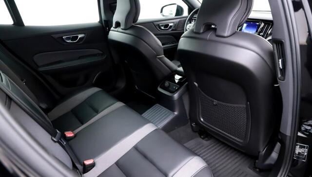 Volvo S60 2.0 Recharge T8 AWD 287kW/390pk Aut8 R-Design PANORAMADAK + HARMAN/KARDON + CRUISE + NAVI SENSUS + 360 CAMERA + STOEL-&ACHTERBANKVERWARMING + BLIS + LANE ASSIST + SPORTSTOELEN + STUURVERWARMING + KEYLESS ENTRY&GO + PARKSENSOREN V&A + 19" LM-VELGEN!!