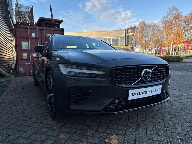 Volvo S60 2.0 Recharge T6 AWD Ultimate Dark / Grafisch Head-up Display / 360° Camera / 19" Velgen / Blis /