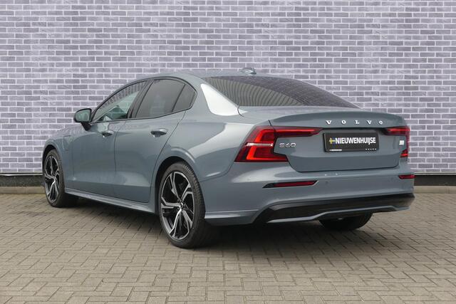 Volvo S60 Recharge T6 AWD Plus Dark Long Range | Harman Kardon | 19" LM velgen | Sportstoelen | Adaptive Cruise | BLIS